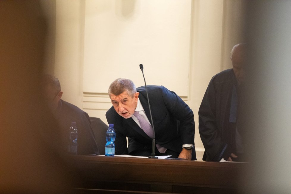 Soud kvůli kauze Čapí hnízdo: Předseda hnutí ANO Andrej Babiš (4.1.2023)