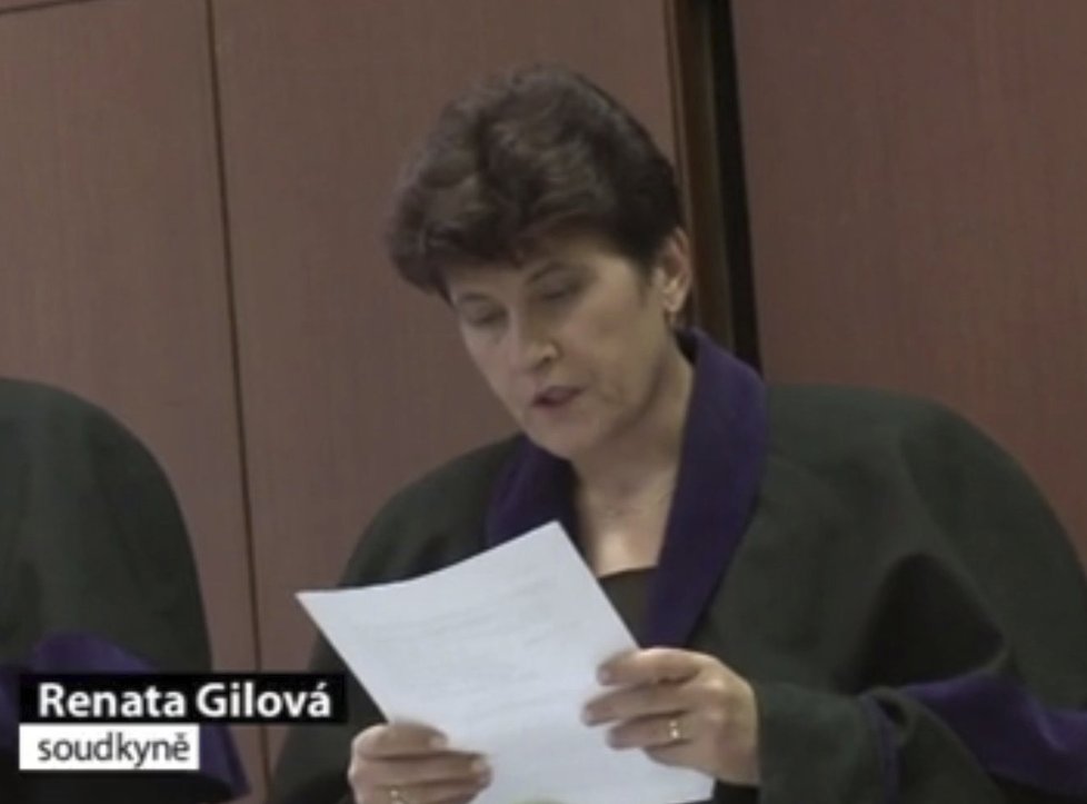 Kramného soudí Renata Gilová známá tvrdými tresty.
