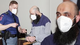 Bývalý imám dostal 14,5 roku za terorismus. „Udělal jsem správnou věc,“ řekl. U soudu odmítl vstát