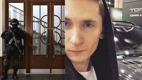 Soudní jednání o tom, zda může být hacker Jevgenij Nikulin vydán do USA, střežila ozbrojená policie.