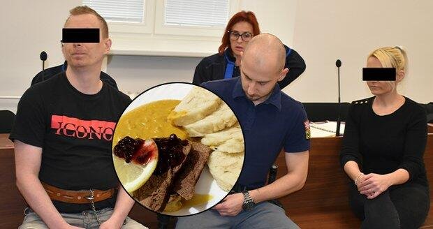 Miloš (37 a Michaela (30) dostali nejprve za pokus vraždy jejího manžela otrávenou svíčkovou osm let. Žena později přidala další pokus - souhrnný trest je tak 12,5 roku. Miloš (37 a Michaela (30) dostali nejprve za pokus vraždy jejího manžela otrávenou svíčkovou osm let. Žena později přidala další pokus - souhrnný trest je tak 12,5 roku.