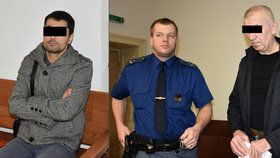 Ivan (vlevo) ztratil dva litry krve. Z jeho pobodání se zodpovídá Heorhii. Hrozí mu až 18 let vězení.