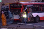 Ranní nehoda trolejbusu v Českých Budějovicích: Osm zraněných, zablokovaná doprava (ilustrační foto)