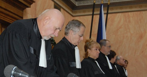 Zasedání Ústavního soudu v Brně