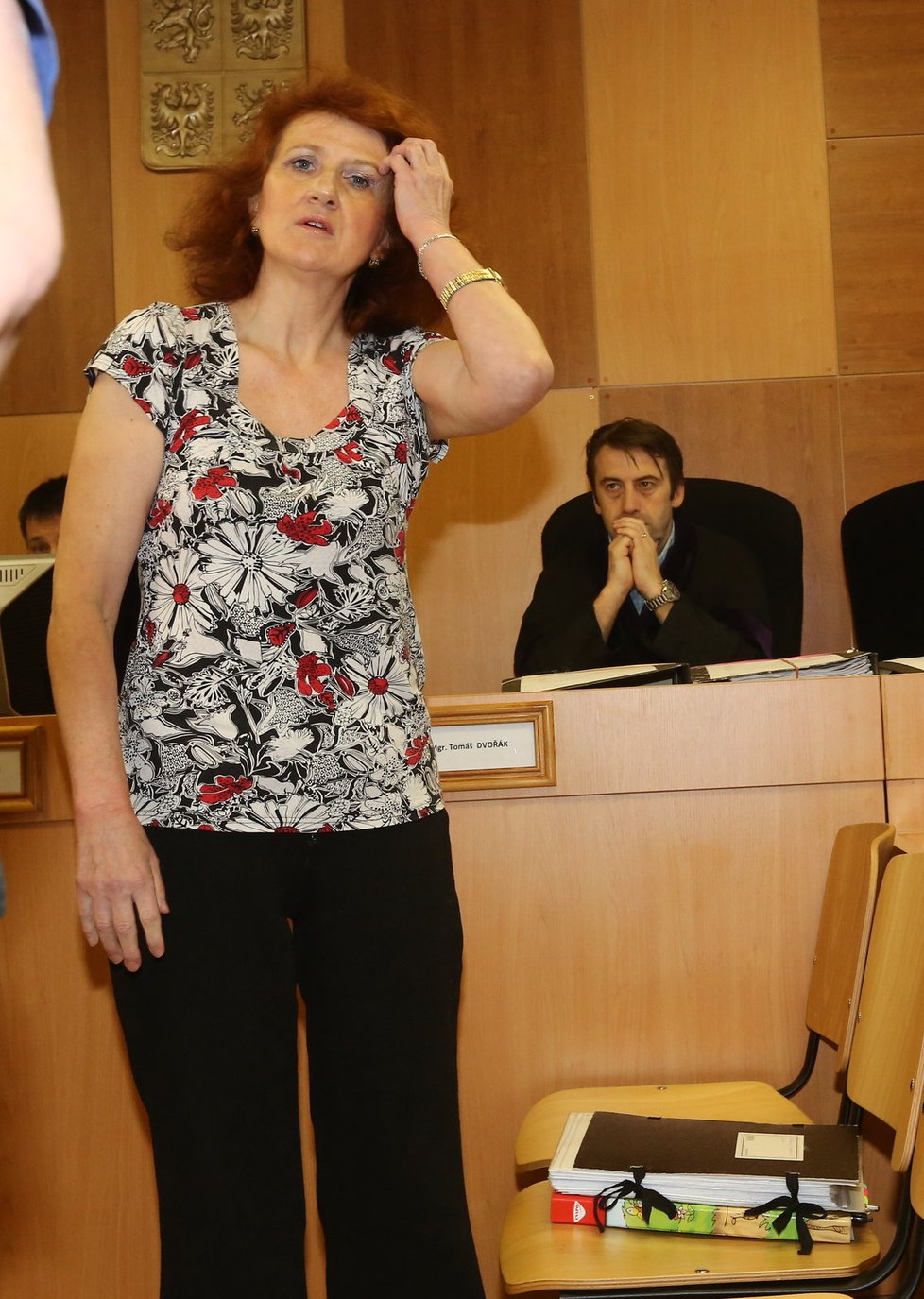 Zdravotní sestra Věra M. druhý den u soudu