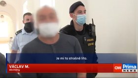 Václav zastřelil souseda před jeho malými dětmi: Soud mu potvrdil 14 let vězení