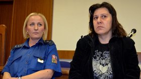 Janíčková u soudu plakala i minulý týden při začátku procesu