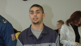 Vězeň z Valdic Patrik Kónya u soudu: Dostal 30 let za pokus o vraždu.