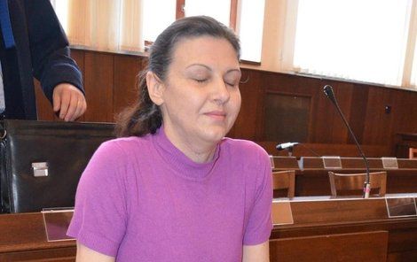 Marie Sonbolova vnímala soudní líčení uzavřená ve svém světě.