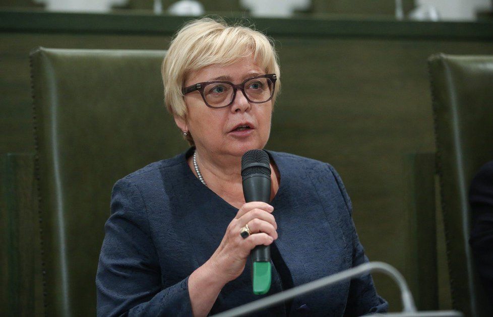 Předsedkyně polského Nejvyššího soudu Malgorzata Gersdorfová