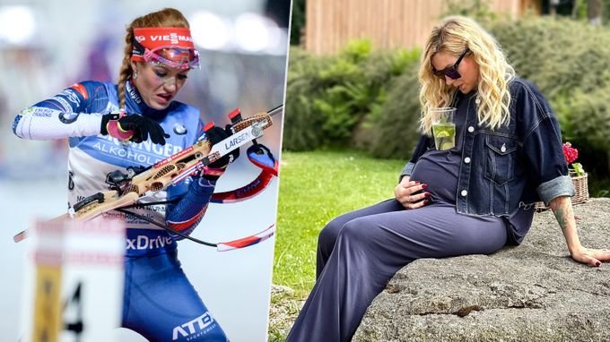 Těhotná Soukalová se ozvala fanouškům: Roční proměna! Těhotná Soukalová se ozvala fanouškům: Roční proměna!