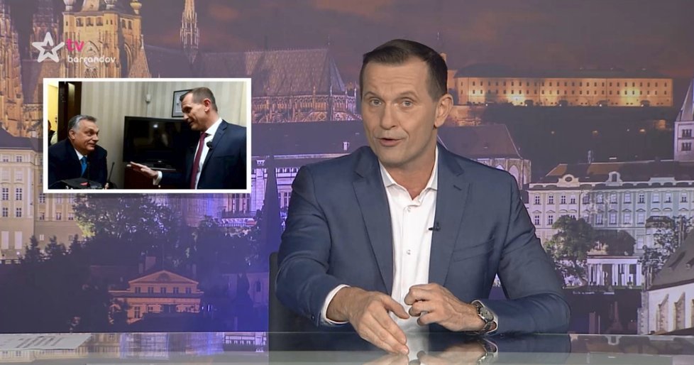 Generální ředitel TV Barrandov v pořadu Týden podle Jaromíra Soukupa přišel s nadávkami na adresu ČT (10. 12. 2018)