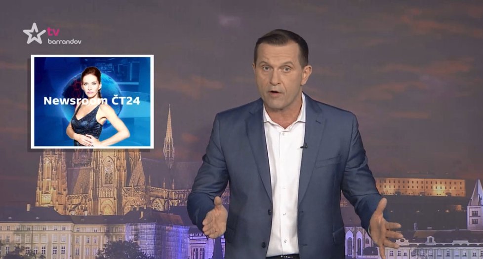 Generální ředitel TV Barrandov v pořadu Týden podle Jaromíra Soukupa přišel s nadávkami na adresu ČT (10. 12. 2018)