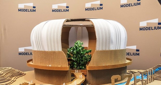 Vítězný model studentů z Kadaně.