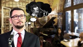 Startuje soutěž pianistů spojená s pražskými kavárnami. Znalec prostředí, mluvčí prezidenta republiky Jiří Ovčáček Blesku přislíbil, že jazz by si poslechnout přišel.