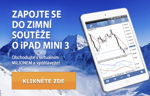 Zhodnoťte virtuální milion a získejte iPad mini 3 v zimní investiční soutěži! 