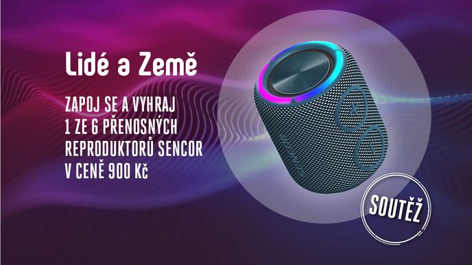 Soutěž Lidé a Země o přenosné reproduktory Sencor Soutěž Lidé a Země o přenosné reproduktory Sencor