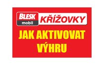 Návod na aktivaci výhry od BLESKmobilu z časopisu BLESKmobil Křížovky