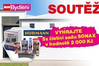 Soutěž měsíčníku Blesk Bydlení o čistící sadu Sonax