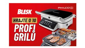 Soutěž týdeníku Nedělní Blesk o kontaktní gril Philco