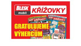 Výherci BLESKmobil Křížovek č. 6/2023