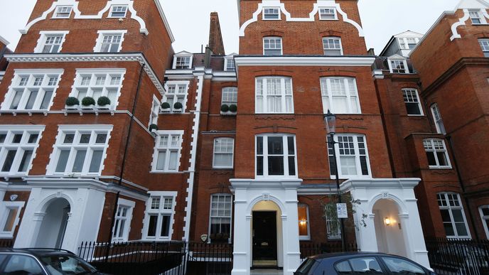 Luxusní domy v Londýně letos nakupují primárně místní.