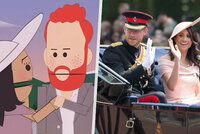 Princ Harry a jeho Meghan v seriálu South Park: Kolaps vévodkyně. Nemůže se na to dívat