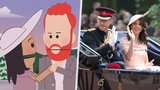 Princ Harry a jeho Meghan v seriálu South Park: Kolaps vévodkyně. Nemůže se na to dívat