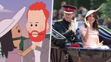 Princ Harry a jeho Meghan v seriálu South Park: Kolaps vévodkyně. Nemůže se na to dívat