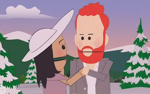 Seriál South Park si vzal na paškál Harryho a Meghan.