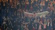 Fanoušci Southamptonu slaví vítězství na půdě Chelsea