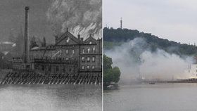 Hoří! Požáry spalovaly Sovovy mlýny na Kampě v Praze i v historii: Naposledy tu hořelo letos v červenci