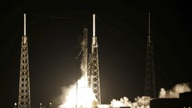 Start lodě Dragon společnosti SpaceX