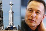 Společnost SpaceX Elona Muska v úterý testuje svoji nejsilnější raketu Falcon Heavy