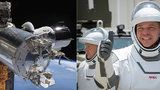 Vrchol historické mise. Loď SpaceX se s astronauty vrátila domů, expert přílet komentoval