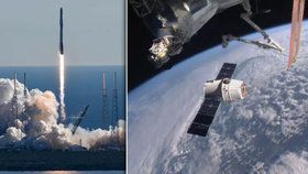 Vesmírná loď společnosti SpaceX dorazila k ISS, přivezla kosmonautům i vánoční dárky.