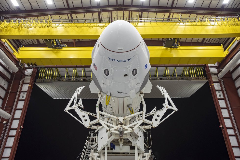 SpaceX Crew Dragon.