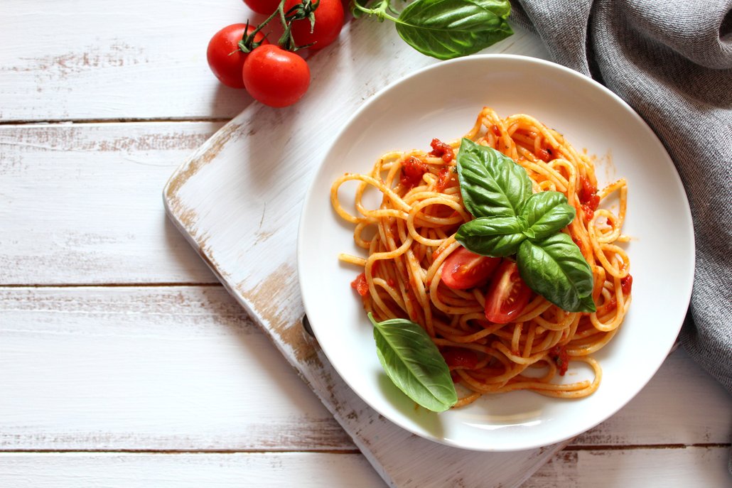 Podle Loren můžete jíst špagety v jednoduché úpravě, například s rajčatovou omáčkou, každý den