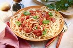 Špagety s univerzální tomatovou omáčkou