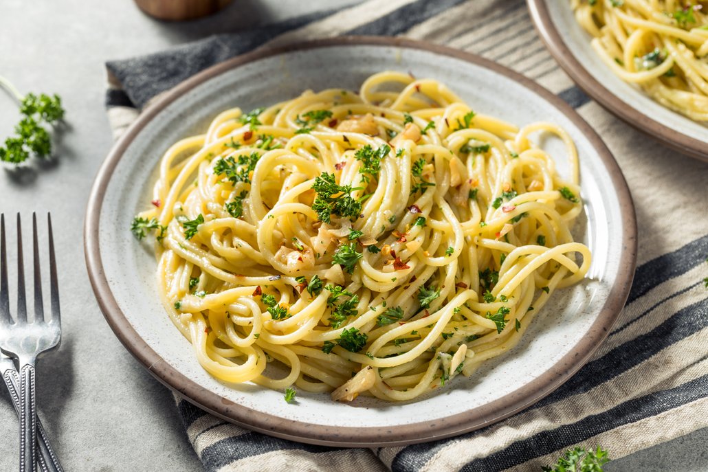 Špagety aglio olio