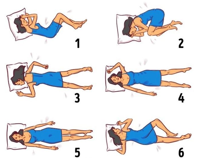 Která je vaše poloha při spánku?