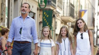 Španělská královská rodina na Mallorce: Trumfne Kate s Williamem?