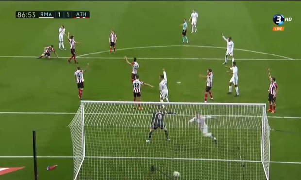 Real Madrid – Bilbao: Vyrovnáno! Zachránce Ronaldo zajistil bod, když tečoval střelu Modriče, 1:1