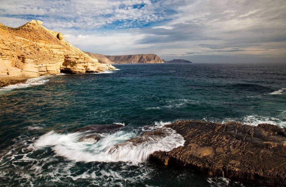 Národní park Cabo de Gata, biosférická rezervace UNESCO.
