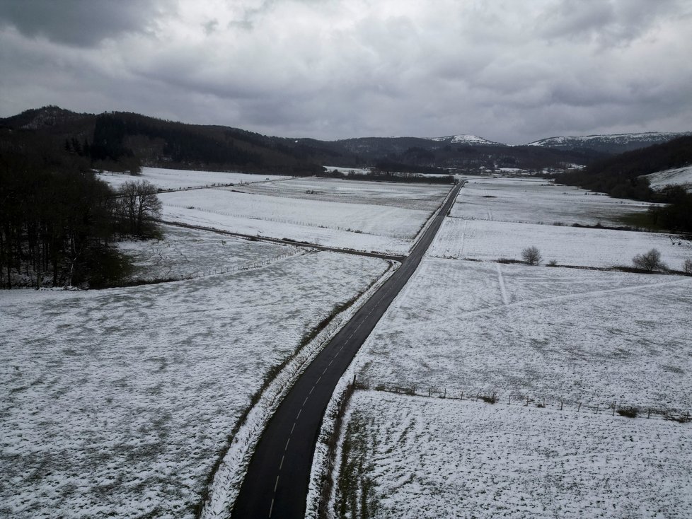 Španělsko včetně Mallorky se potýká se sněhem, (28.02.2023).