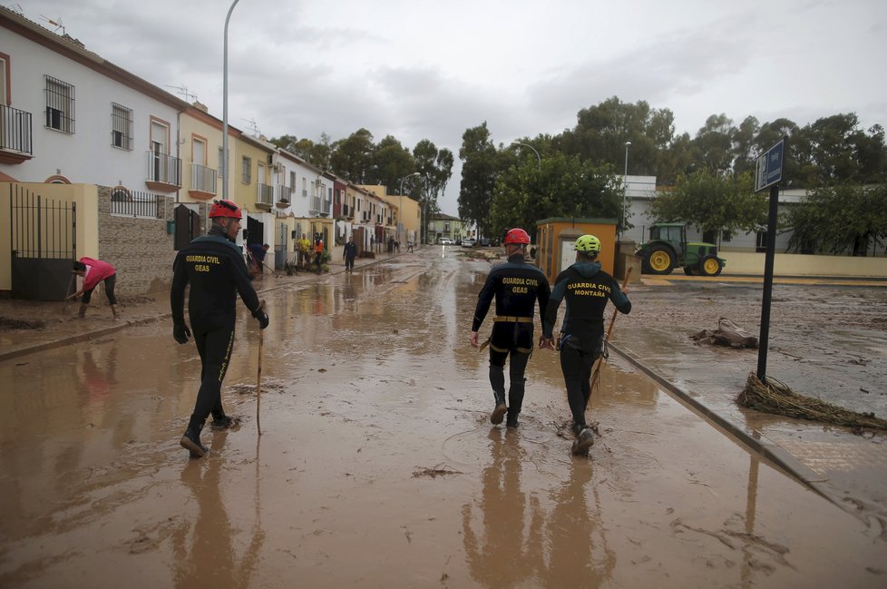 Povodně ve Španělsku