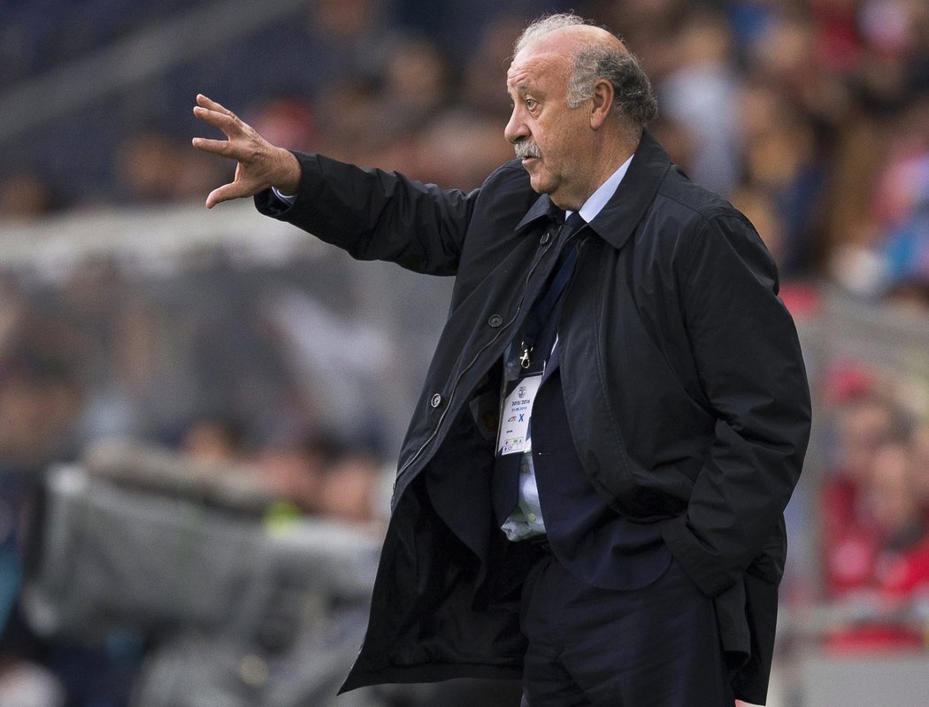 Trenér Španělska Vicente del Bosque