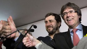 Katalánský expremiér Carles Puigdemont.