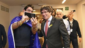 Katalánský expremiér Carles Puigdemont.