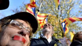 Protesty v Katalánsku